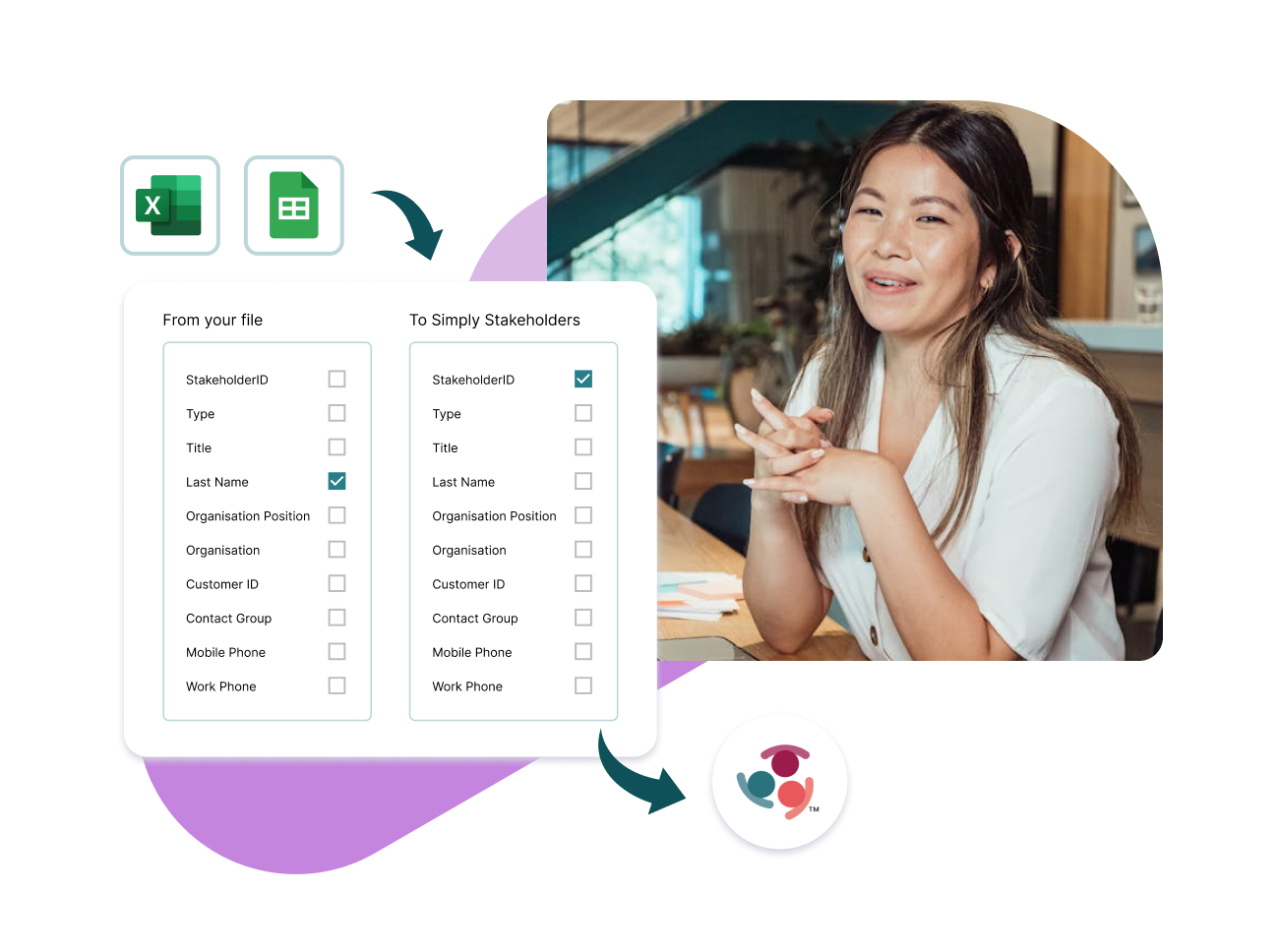 Go from Historical Data to an Organized Stakeholder Register in Minutes