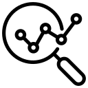 Analytics and monitoring icon